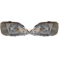 Фары тюнинг Dacia/Renault Logan 2006-2009 с линзами G5